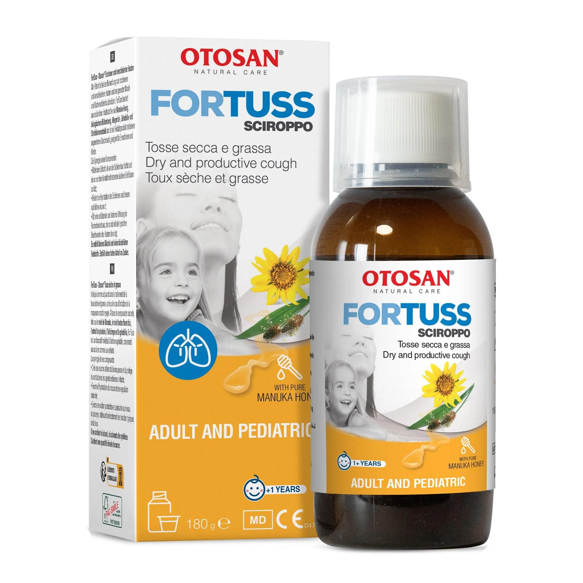 Otosan ForTuss Sciroppo Tosse Secca e Grassa 180 g