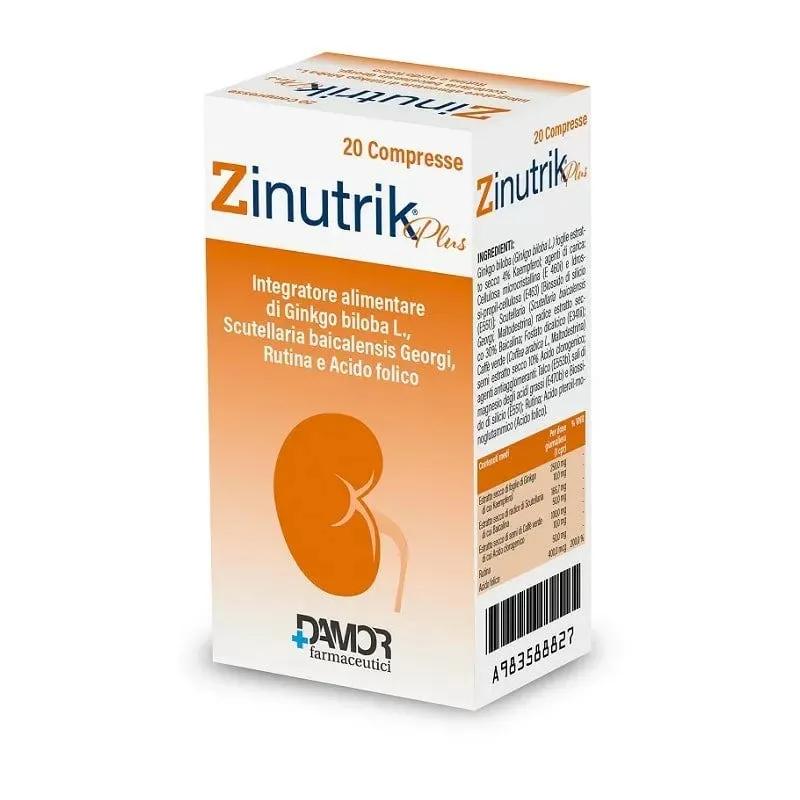 Zinutrik Plus Integratore Antiossidante 20 Compresse