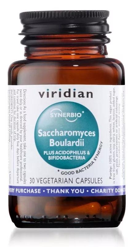 Viridian Saccharomyces Boulardii 30 Cápsulas
