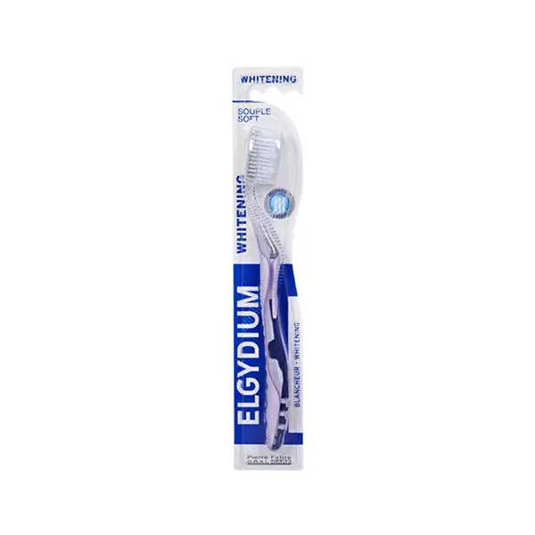 Suave blancura de ELGYDIUM cepillo cepillo de dientes