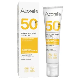 Acorelle Zonnespray SPF50 BIO 100 ml