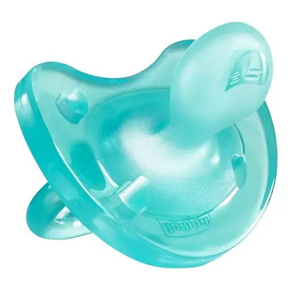 Chicco Physio Forma Soft Sucette Tout Silicone +6m Bleu