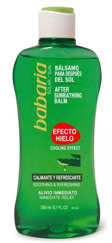 Babaria Bálsamo pós  Sol Efeito gelo Aloe 200ml