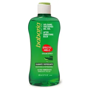 Babaria Bálsamo Pós-Solar Efeito Gelo Aloe 200 ml