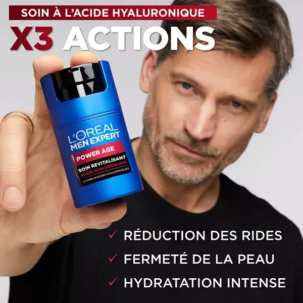 L'Oréal Men Expert Power Age Soin Revitalisant Acide Hyaluronique 50ml