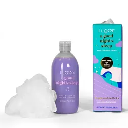 I LOVE Good Night's Sleep - Gel Douche + Fleur de Bain