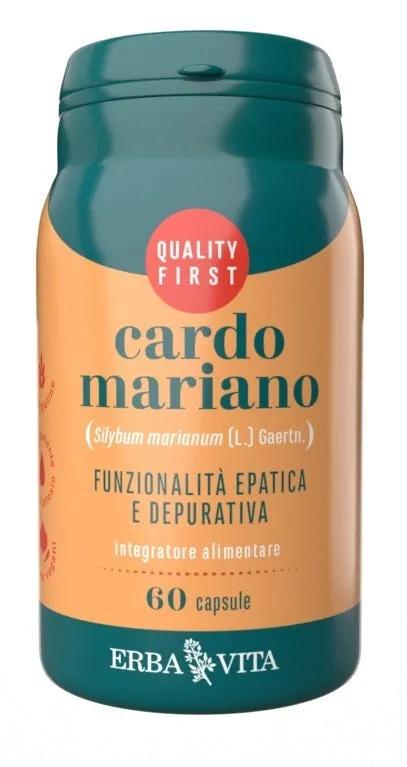 Erba Vita Cardo Mariano Integratore Epatico 60 Capsule