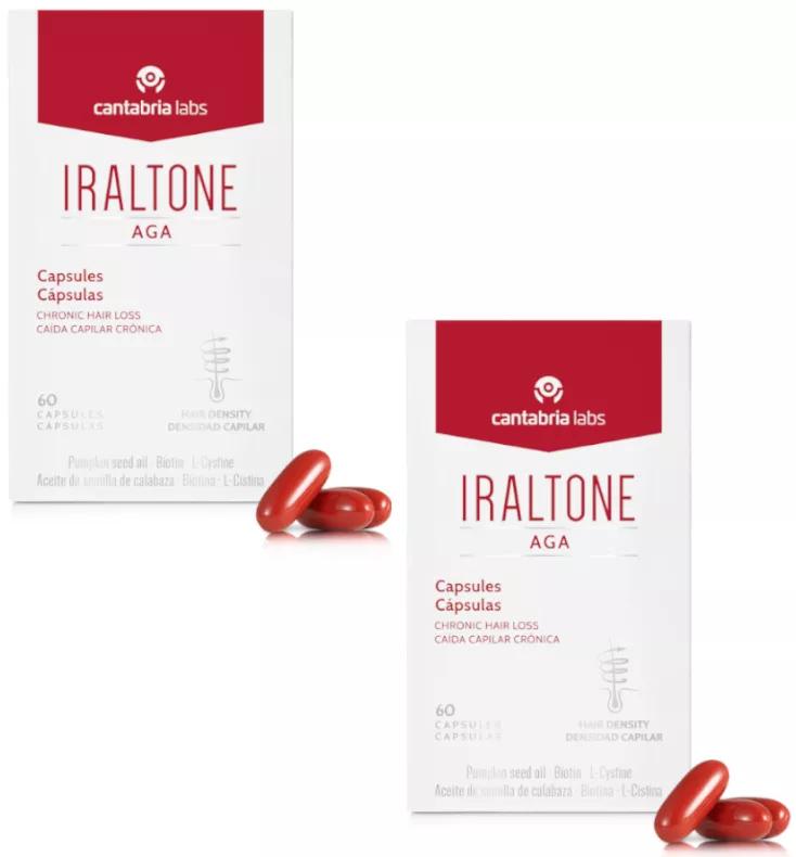 Iraltone AGA Haardichte 2X60 Kapseln