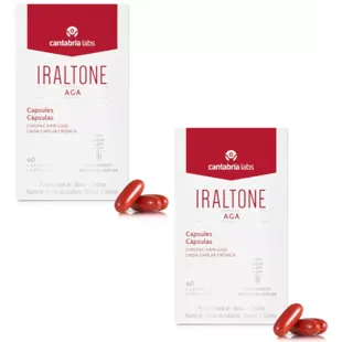 Iraltone AGA Densidad Capilar 2x60 Cápsulas