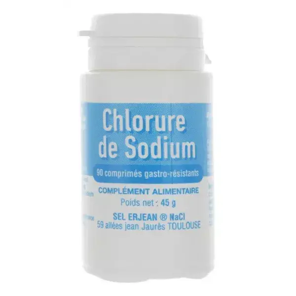 Erjean Nuthera Chlorure de Sodium 90 comprimés