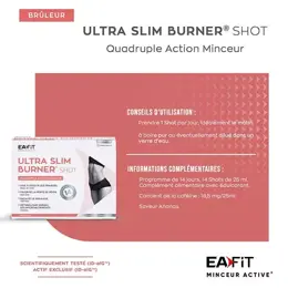 Eafit Ultra Slim Burner Shot 14 unicadoses