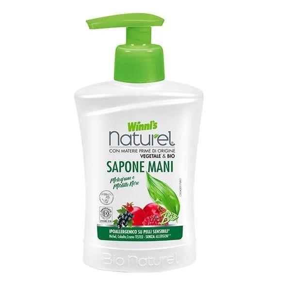 Winni's Naturel Sapone Mani Melograno E Mirtillo Nero 250 ml