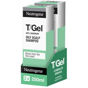 Neutrogena T / Normal-Fat anti-dandruff shampoo gel 250 ml 250 ml DUPLO