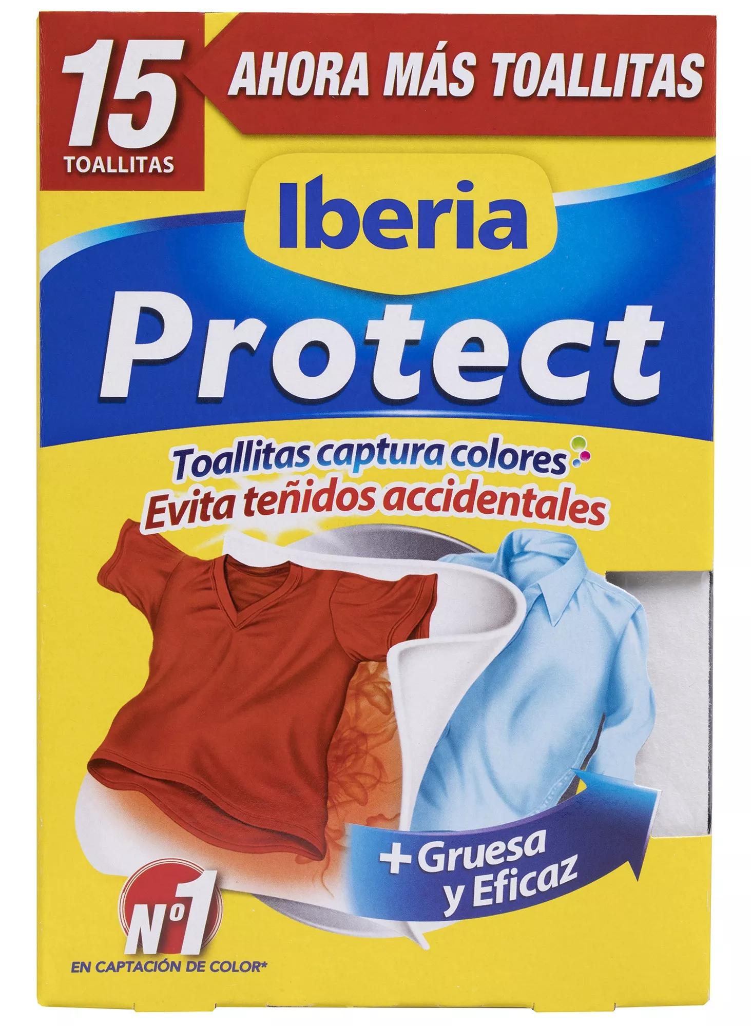 Iberia Protect Toallitas Captura Colores 15 uds