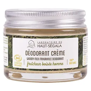 Haut-Ségala Deodorante Crema Fraîcheur Boisée Uomo Bio 50g