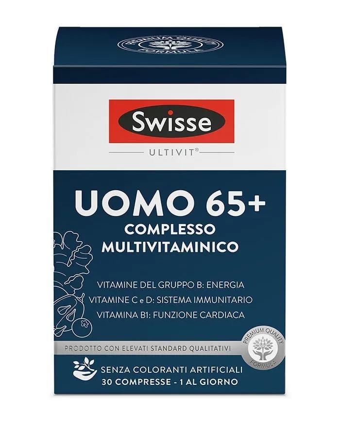 Swisse Uomo 65+ Integratore Multivitaminico 30 Compresse