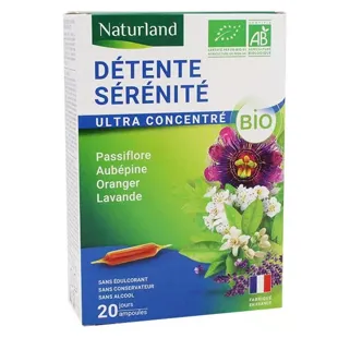Naturland Sonno Relax Bio Integratore Alimentare 20 fialette