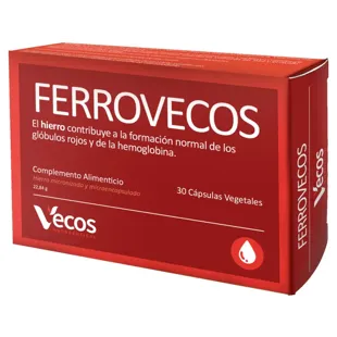 Vecos Nucoceutical Ferrovecos 30 VegCaps
