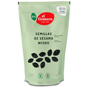 El Granero Integral Semillas de Sésamo Negro BIO 200 gr