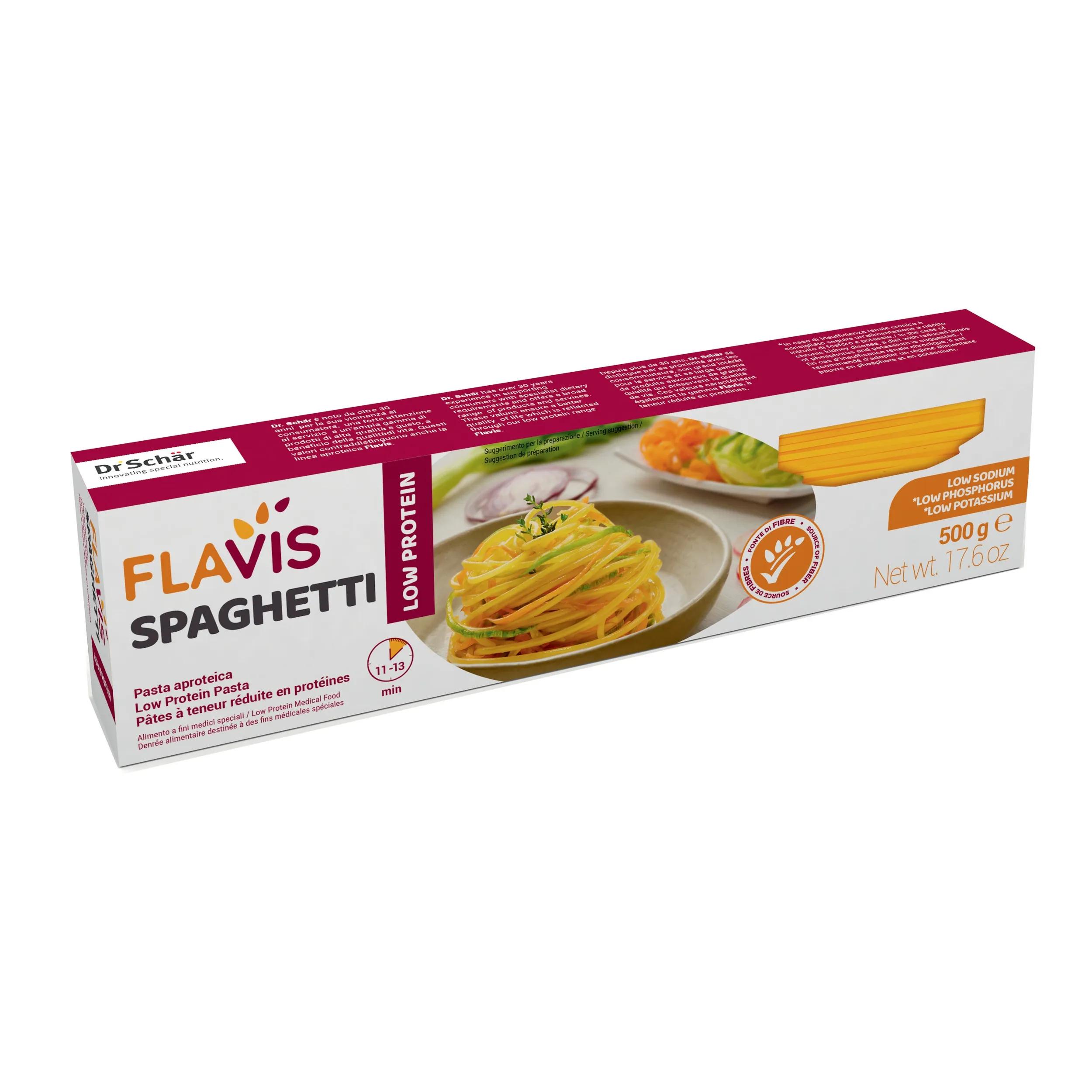 Mevalia Flavis Spaghetti Pasta Aproteica 500 g