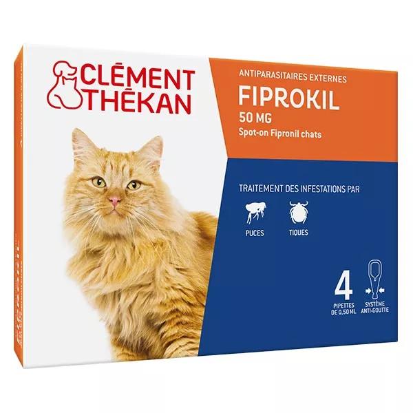 Precio Clemente Fiprokil Gato 4 pipetas de 0,5 ml
