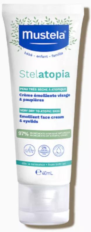 Mustela Stelatopia Emollient Gesichtscreme 40 ml