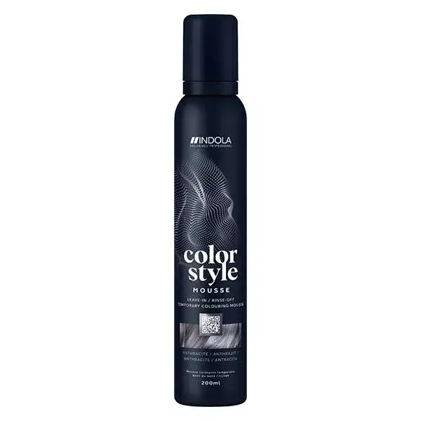 INDOLA COLOR STYLE MOUSSE Anthracite 200ml