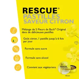 RESCUE® Pastilles Citron - 50 g 