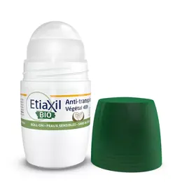 ETIAXIL Déodorant Anti-Transpirant Coco Végétal 48h Bio 50ml