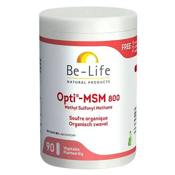 Be-Life Opti-MSM 800 90 gélules