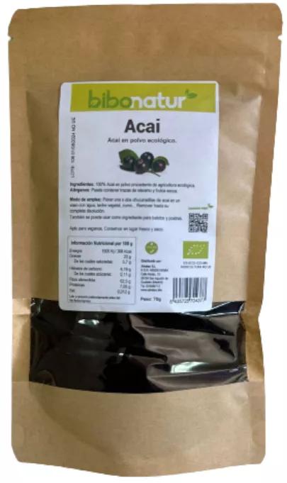 Bibonatur Açaï Poudre Eco 70 gr