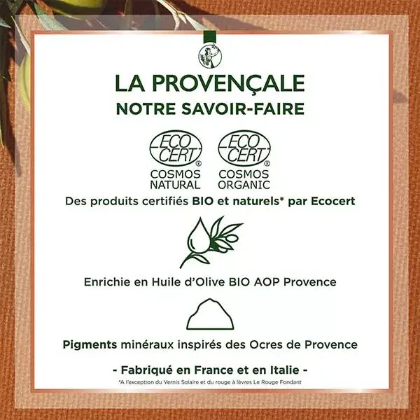 La Provençale La Couleur Lápiz Labial Solar Líquido Natural N°110 Rosa Gassin 5ml