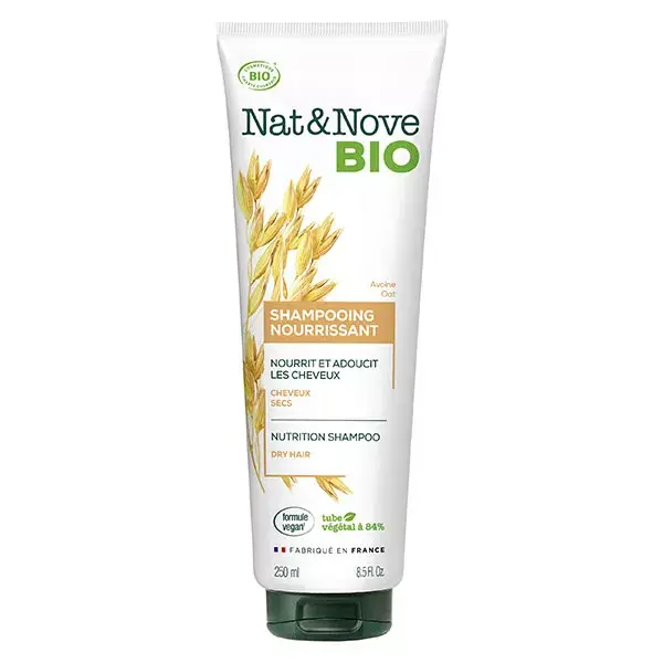 Nat&Nove Bio Shampoing Nourrissant Avoine 250ml