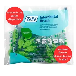 TePe Brossette Interdentaire Eco-Responsable ISO 5 / 0,80mm 6 brossettes