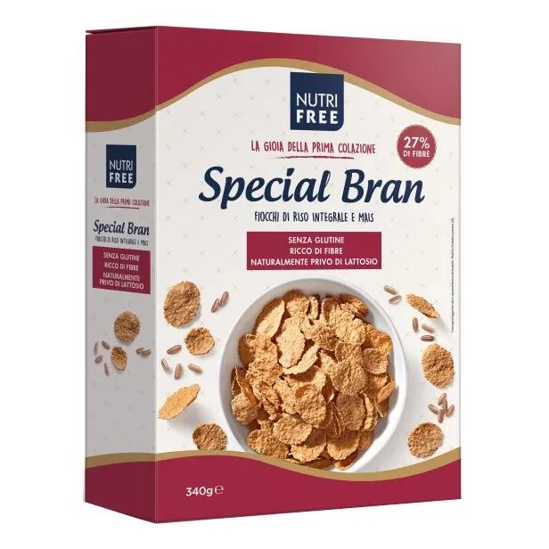 Nutri Free Special Bran Fiocchi di Riso Integrale e Mais 340 g