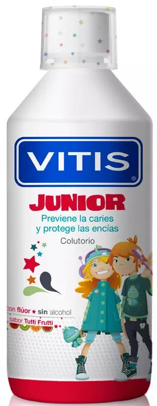 Collutorio Junior Tutti Frutti Vitis +6 anni senza alcool 500ml