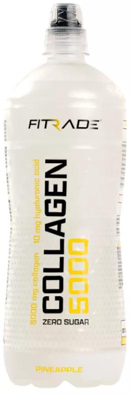 FITRADE COLLAGEN 5000 Funktionsgetränk ohne Gas oder Zucker Ananasgeschmack 1 L