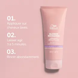 Wella Professionals Invigo Blonde Recharge Après-shampoing raviveur de couleur Cool Blonde 200ml