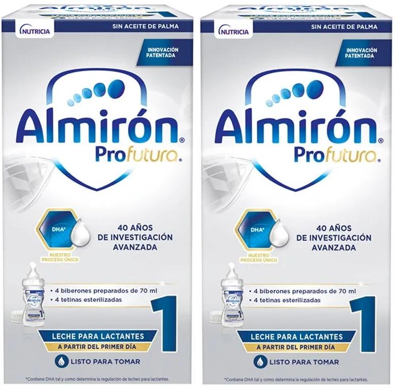 Profutura Amidon 1 Lait Infantile 4 Biberons Préparés de 2x70 ml