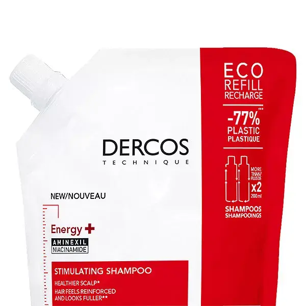 Vichy Dercos Technique Eco-refill Energy+ Shampoo 500ml