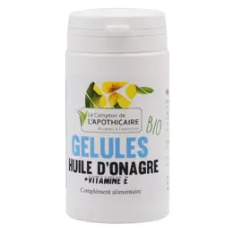 Le Comptoir de l'Apothicaire Huile d'Onagre + Vitamine E Bio 90 gélules