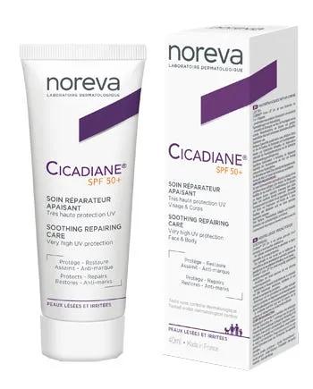 Noreva Cicadiane Spf50+ Crema 2in1 Protettiva e Riparatrice Viso e Corpo 40 ml