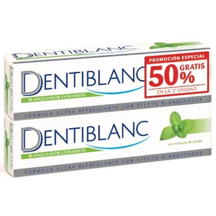 Dentiblanc Extrafresh Blanchiment 2x100 ml 50% GRATUIT