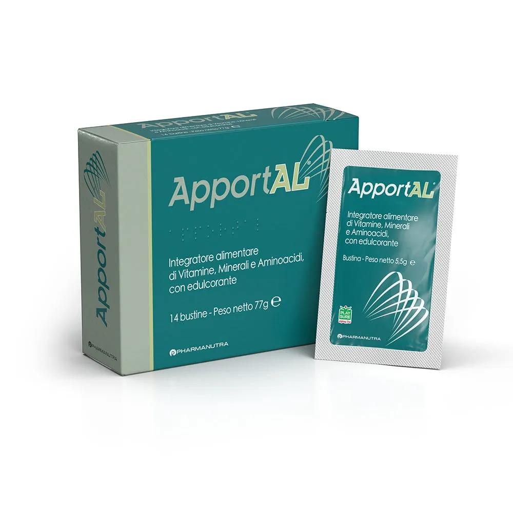 Apportal Integratore di Vitamine e Minerali 14 Bustine