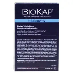 Biokap Traitement Anti-Chute Homme 60 capsules