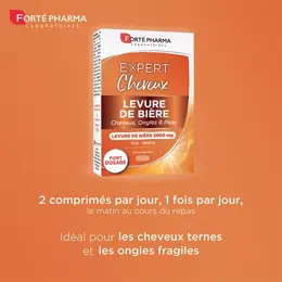 Forté Pharma Levure de Bière Cheveux Peau Ongles Zinc et Biotine 28 comprimés