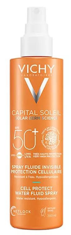 Vichy Capital Soleil Cell Protect Water Fluid Spray SPF50 200 ml