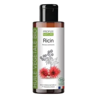 Olio di ricino biologico per aromaterapia e fitoterapia Propos' Nature 100ml