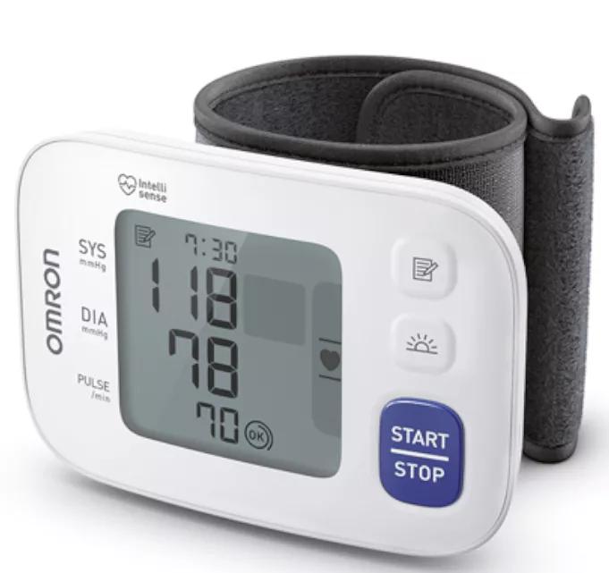 Omron RS4 Handgelenk-Blutdruckmessgerät HEM-6181-E