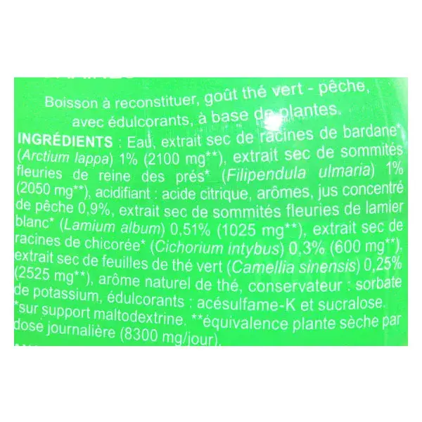 Milical Green Tea Detox Supplement 2 x 500ml 